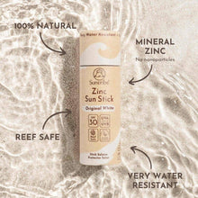 Ladda upp bild till gallerivisning, Suntribe Natural Mineral Zinc Sun Stick SPF30 - Original White, 30g Suntribe