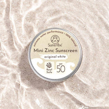 Ladda upp bild till gallerivisning, Suntribe Face & Sport Mini Zinc Sunscreen - SPF50 - Original White, 15g Suntribe