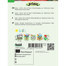 Ladda upp bild till gallerivisning, PRIMA® frön - Tomat PRIMA