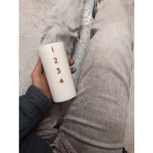 Ladda upp bild till gallerivisning, Åbenlys - Adventsljus - rött - ljus och sojavax Åbenlys