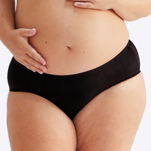 Ladda upp bild till gallerivisning, WUKA Inkontinenstrosor - medelhög midja - lätt absorption, svart WUKA