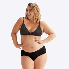 Ladda upp bild till gallerivisning, WUKA Inkontinenstrosor - medelhög midja - lätt absorption, svart WUKA