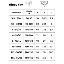 Ladda upp bild till gallerivisning, Comfydence Lättabsorption Menstrosor - eko/bomull - Hippy Yay Comfydence