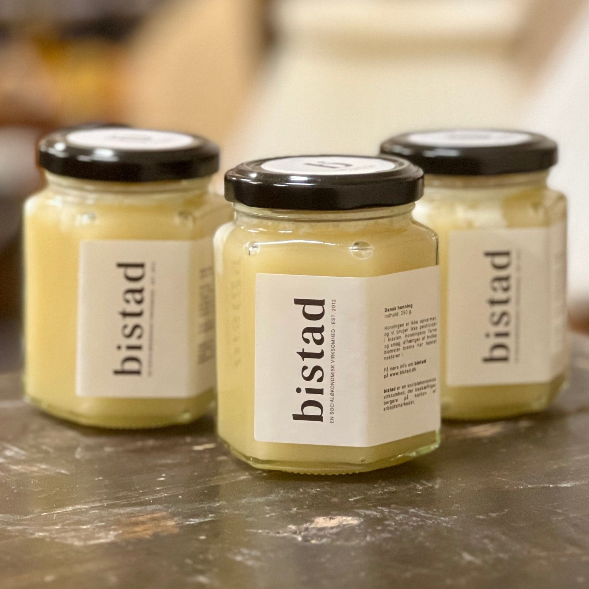 Bistad 100% ren dansk honung - 250g SE Suztain