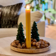 Ladda upp bild till gallerivisning, Bistad danskt bivax kalenderljus - 28cm och 3.5 cm diameter, 1st Bistad