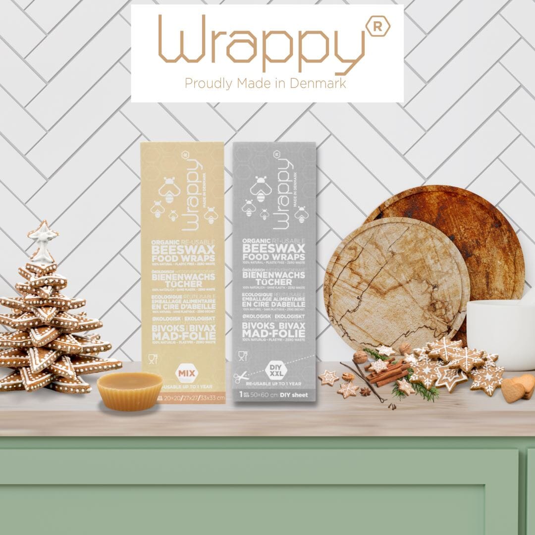 Wrappy - matfilm av bivax - startpaket Wrappy