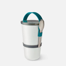 Ladda upp bild till gallerivisning, Black & Blum Lunchlåda Original Rund - Ocean black+blum