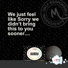 Ladda upp bild till gallerivisning, MoodSoap Tvål - SORRY, 150g MoodSoap