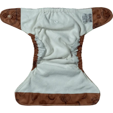 Ladda upp bild till gallerivisning, Elskbar Tygblöja Nyfödd - Chestnut Elskbar