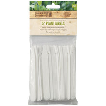 Ladda upp bild till gallerivisning, Gardner's Mate - Sticketikett- vit plast / 13 cm 50 st. Gardeners Mate