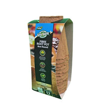 Ladda upp bild till gallerivisning, GroSure - Fiberkrukor / Fiberpots - Runda 8 cm / 12 st Gardman