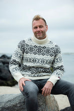 Ladda upp bild till gallerivisning, NORWOOL 100% ren ny ull polotröja - Original Icelandic Apparel & Accessories Charm L