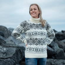 Ladda upp bild till gallerivisning, NORWOOL 100% ren ny ull polotröja - Original Icelandic Apparel & Accessories Charm