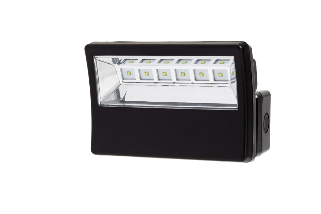 Mightylite Floodlight 16W - svart. Liten, effektiv LED strålkastare Mightylite