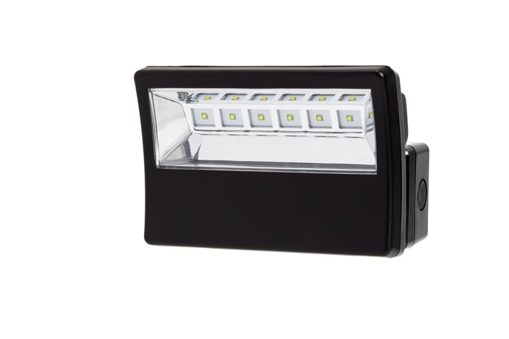 Mightylite Floodlight 16W - svart. Liten, effektiv LED strålkastare Mightylite 