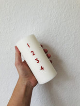 Ladda upp bild till gallerivisning, Åbenlys - Adventsljus - rött - ljus och sojavax Åbenlys