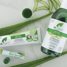 Ladda upp bild till gallerivisning, Dr. Organic Toothpaste - Tandkräm - Aloe Vera - 100ml Dr. Organic