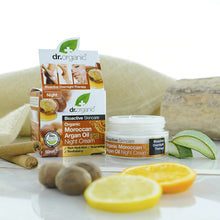 Ladda upp bild till gallerivisning, Dr. Organic Face - Night Cream / Natkräm - Moroccan Argan Oil - 50ml Dr. Organic