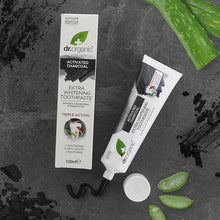 Ladda upp bild till gallerivisning, Dr. Organic Toothpaste - Tandkräm - Activated Charcoal - 100ml Dr. Organic
