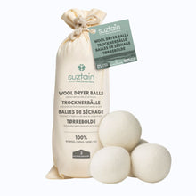 Ladda upp bild till gallerivisning, Suztain – Torkbollar av 100% NZ ull – 3 st. Suztain