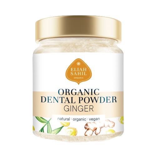 Eliah Sahil - Ekologisk Tooth Powder - Ingefära - 45g Eliah Sahil