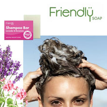 Ladda upp bild till gallerivisning, Friendly - Schampobar - Lavendel & Geranium Friendly Soap