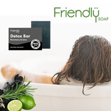 Ladda upp bild till gallerivisning, Friendly - Detox Bar - Rosmarin & Lime Friendly Soap
