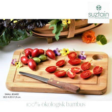 Ladda upp bild till gallerivisning, Suztain - 3 st skärbrädor inkl. hållare - Ekologisk bambu Suztain