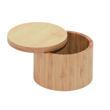 Ladda upp bild till gallerivisning, Suztain - Rund bambulåda med magnetiskt lock - stort Suztain