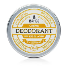 Ladda upp bild till gallerivisning, Isangs Creme Deodorant med Silica Soil - Cedar Isangs