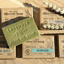 Ladda upp bild till gallerivisning, GreenGenius Olivtvål - Olivblad, 100g GreenGenius