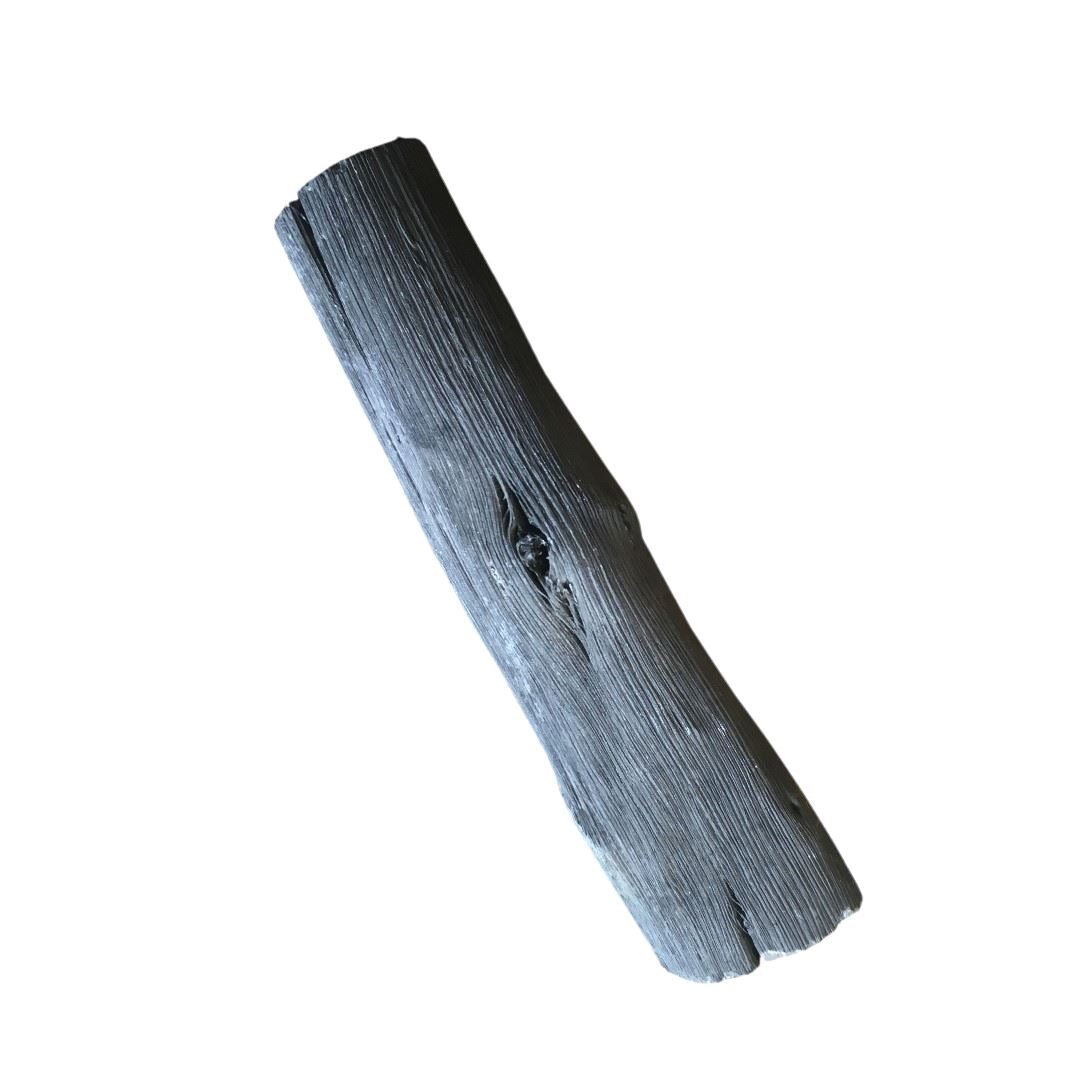 Äkta japansk Binchotan kol - liten - ca. 2,5 x 12 cm black+blum