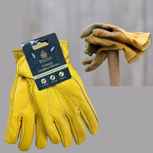 Ladda upp bild till gallerivisning, Kent & Stowe Dam trädgårdshandskar - Läder - M Kent & Stowe