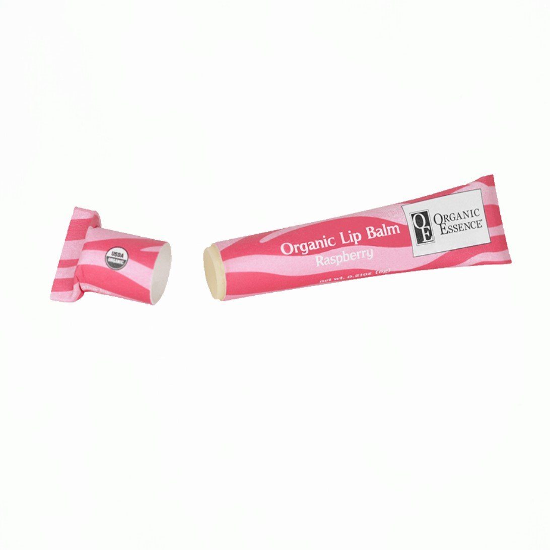 Organic Essence - Läppbalsam - hallon - 95% eko Organic Essence