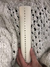 Ladda upp bild till gallerivisning, Åbenlys - Kalenderljus Ø5 - Svart - stearin och sojavax Åbenlys