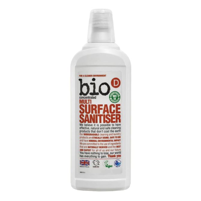 BIO-D Multi Surface Cleaner - Miljövänlig Allrengöring - 750ml Bio-D