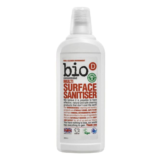 BIO-D Multi Surface Cleaner - Miljövänlig Allrengöring - 750ml Bio-D 