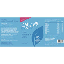 Ladda upp bild till gallerivisning, Natures Own Multi Vitamin B Extra - 50 kapslar Natures Own