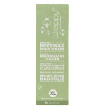 Ladda upp bild till gallerivisning, Wrappy återanvändbart alternativ till plastfilm/folie Strl. XL - 1 ark Wrappy