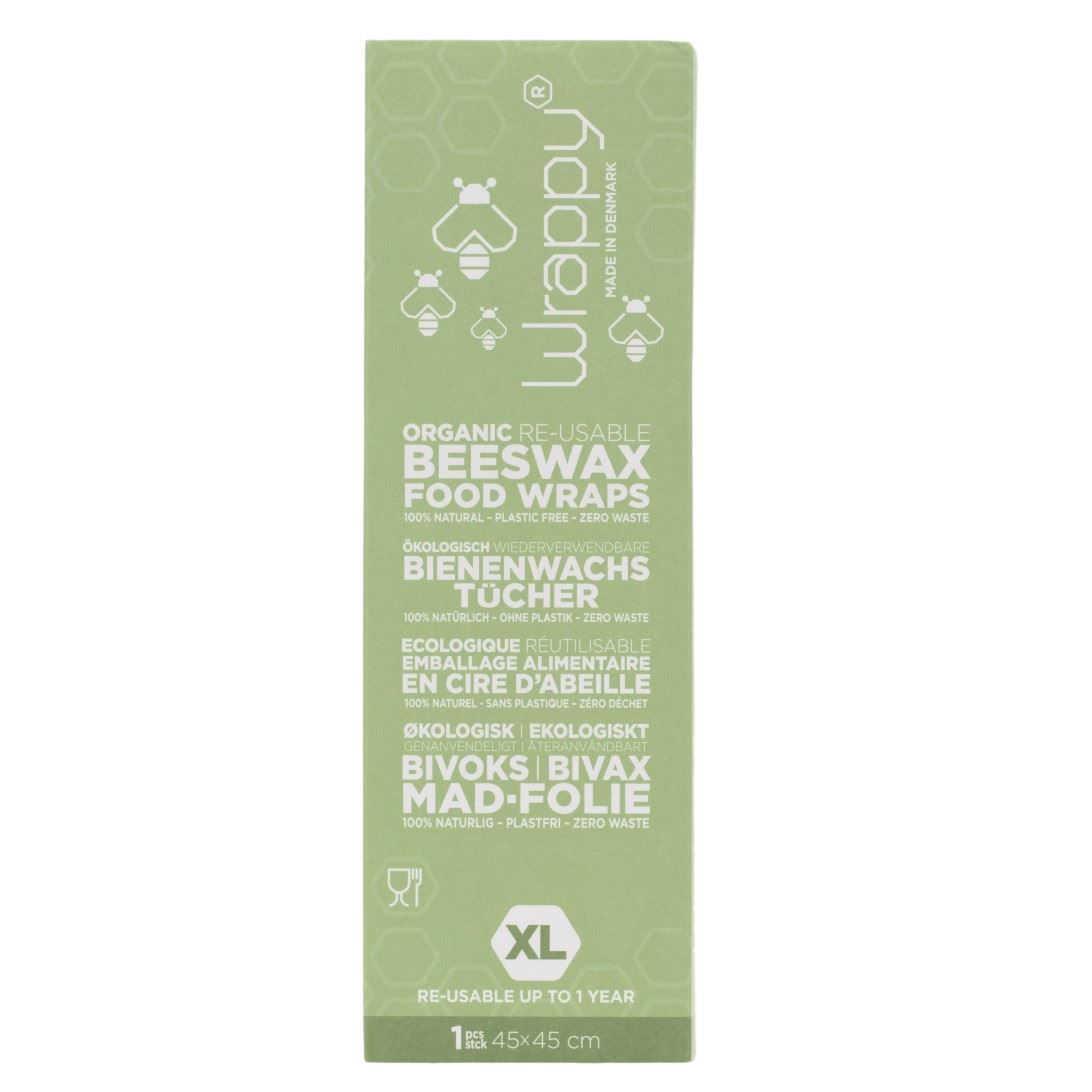 Wrappy återanvändbart alternativ till plastfilm/folie Strl. XL - 1 ark Wrappy