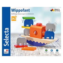 Ladda upp bild till gallerivisning, Selecta - Noaks ark med elefanter - gungbåt. 24m+ Selecta