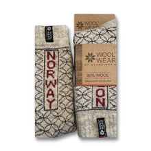 Ladda upp bild till gallerivisning, Wool Wear ullsockor 80% - ren ull - Norway motiv - 1par Apparel & Accessories Charm