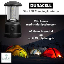 Ladda upp bild till gallerivisning, Duracell Explorer - LED -lykta - Campinglampa 280Lm - Dimbar Duracell