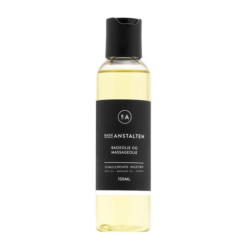 Badeanstalten - Bad- och massageolja - Ingefära - 150 ml Badeanstalten