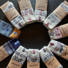 Ladda upp bild till gallerivisning, Wool Wear ullsockor 80% - ren ny ull - älgmotiv - 1par Apparel & Accessories Charm