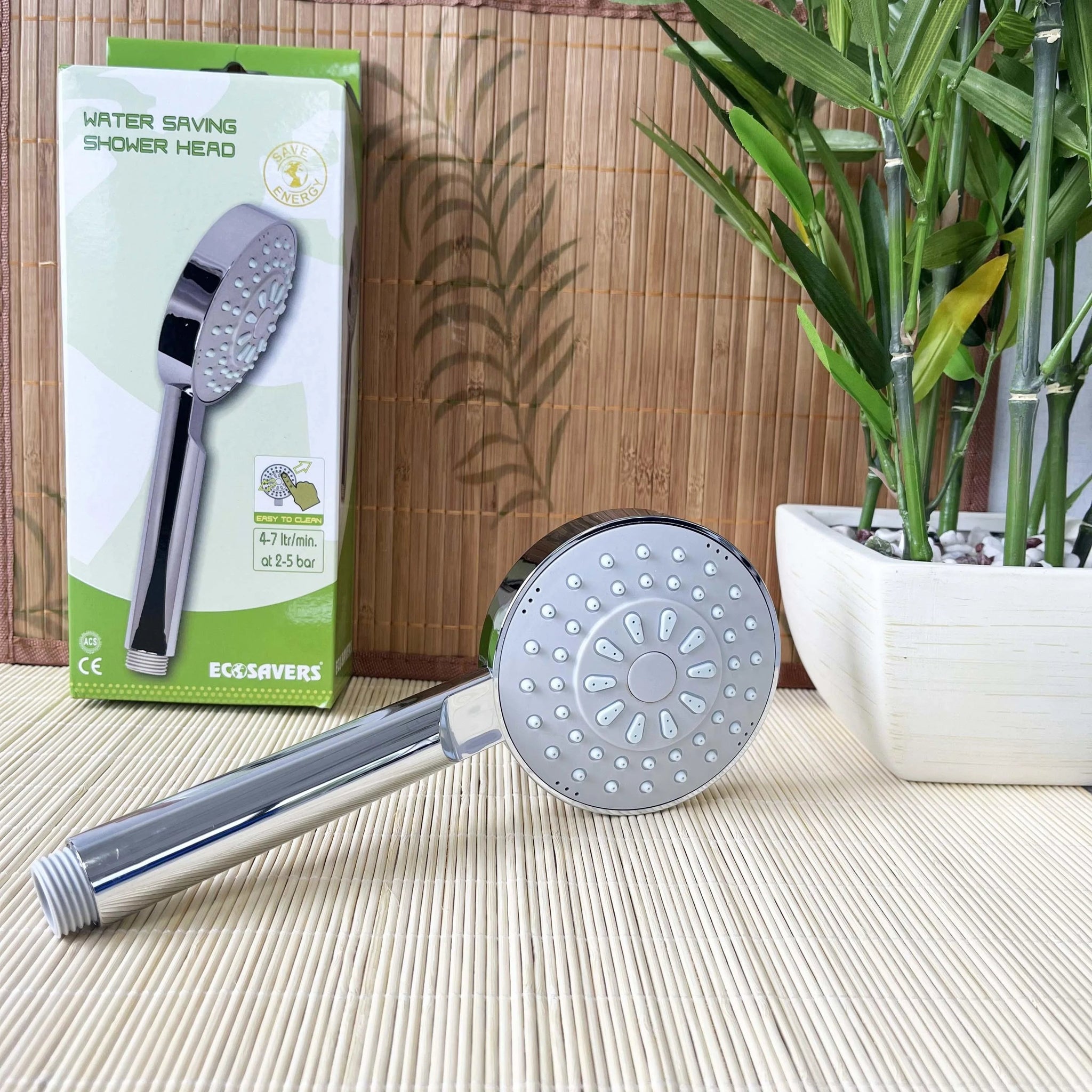 EcoSavers Vattenbesparande duschmunstycke EcoSavers