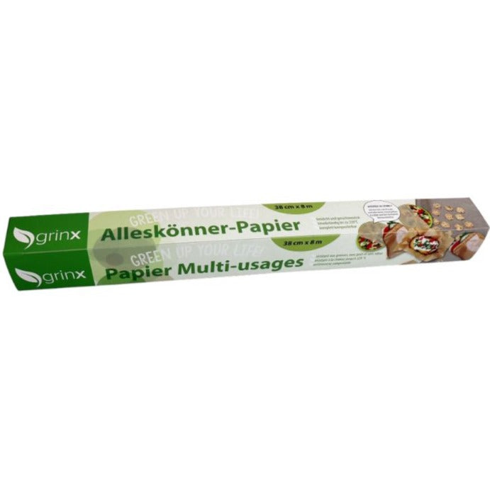 Multipurpose bagepapir 38cm x 8m komposterbart Grinx
