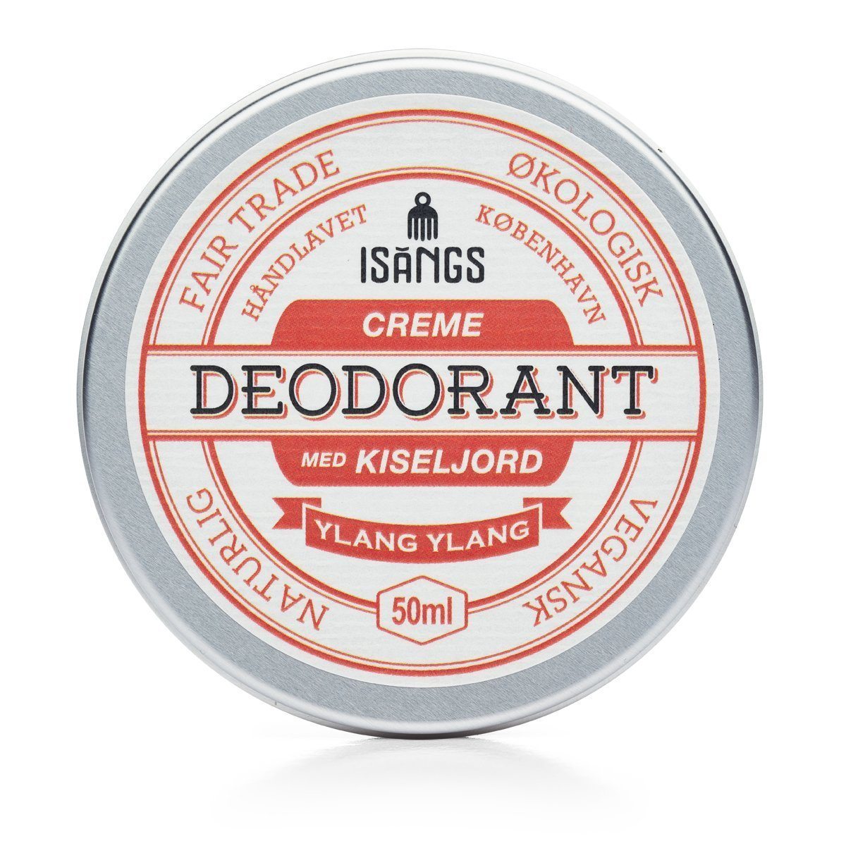 Isangs Creme Deodorant med Silica Soil - Ylang Ylang Isangs 