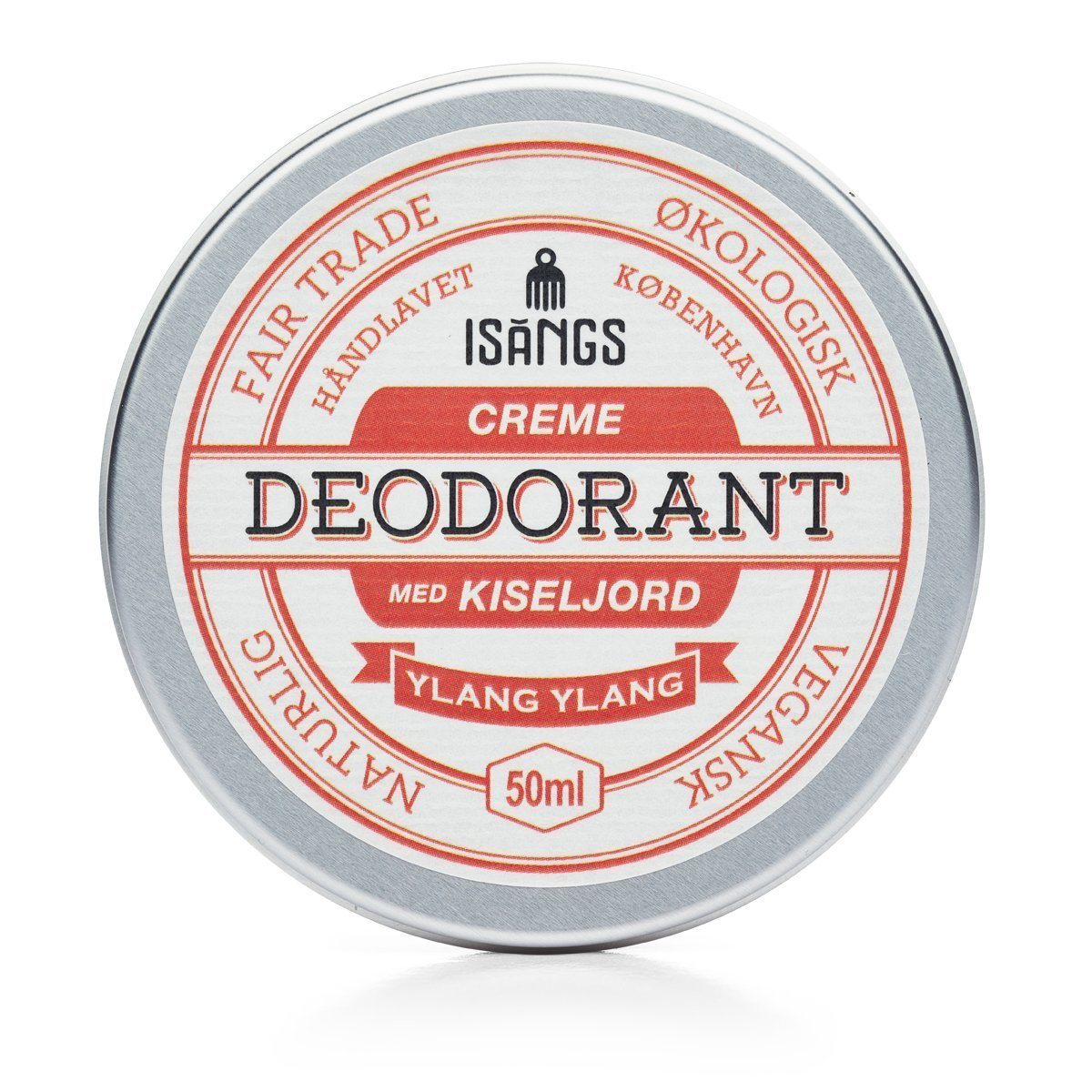 Isangs Creme Deodorant med Silica Soil - Ylang Ylang Isangs