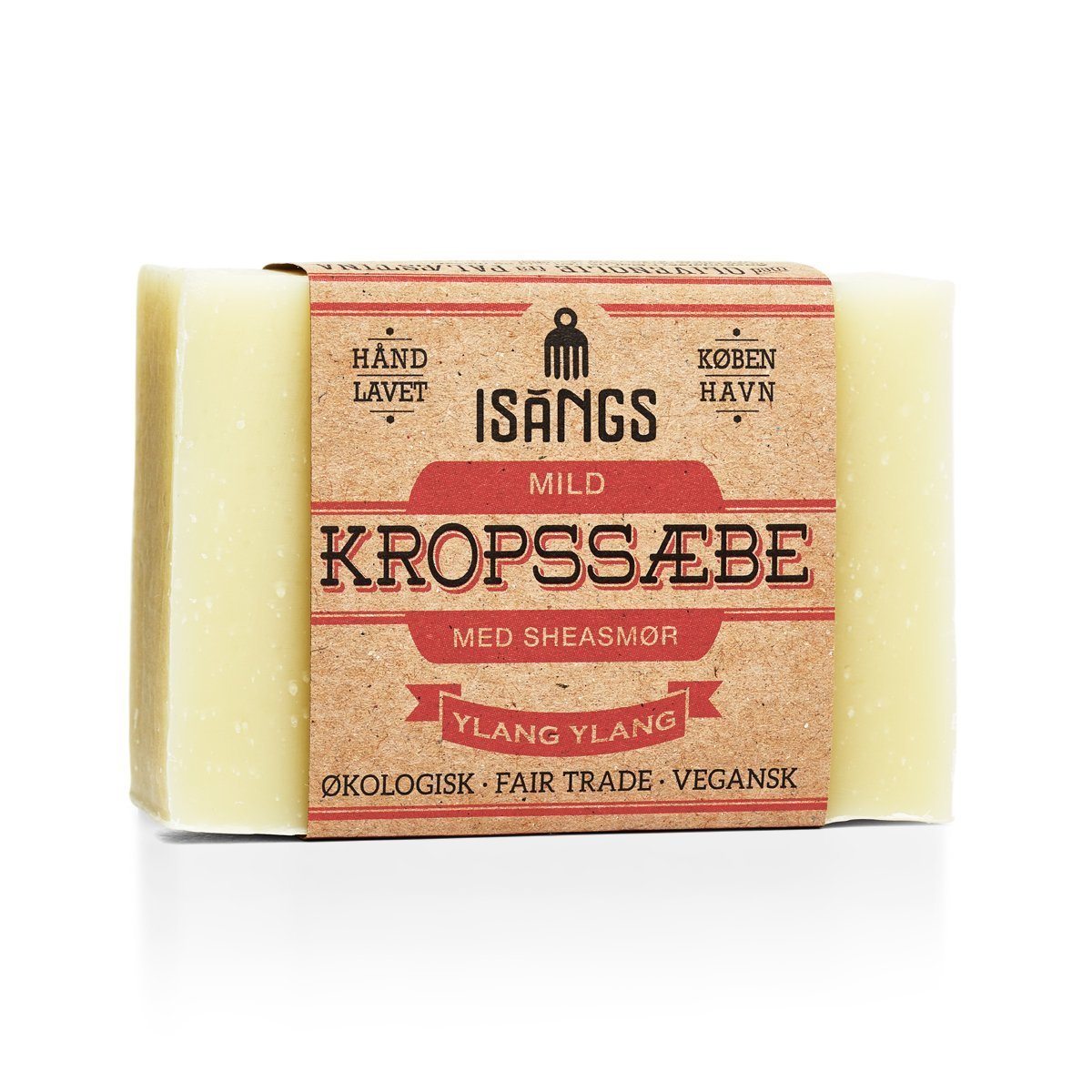Isangs Mild Body Soap med Sheasmör - Ylang Ylang Isangs